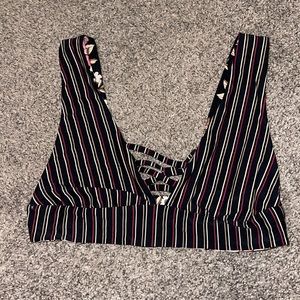 Reversible comfort bikini top